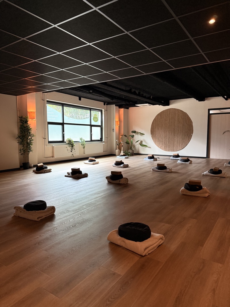 De Surya-zaal van Happy Yogi in Apeldoorn